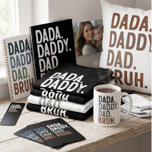 Modern DADA DADDY PAPPA BRUH PHOTO FARS DAG Kaffemugg