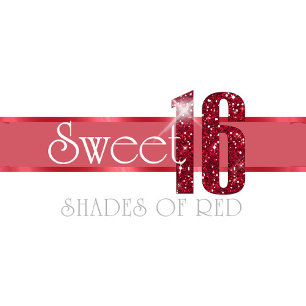 Disco Ljus Sweet 16 Red ID777 Inbjudningar