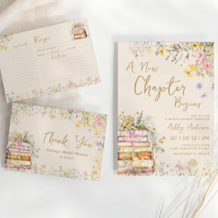 Mottagningskort för Möhippa av jodblomma från bok-