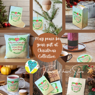 KANSKE FREDEN ÄR DIN GIFT PÅ CHRISTMAS STOR JULSTRUMPA