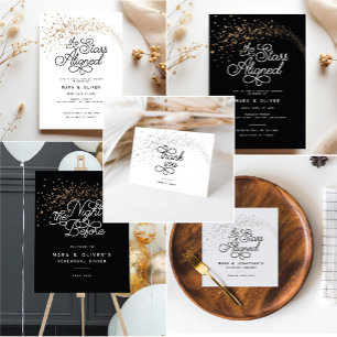 Tagning av stjärnor Silver Möhippa eller Bröllop Presentetikett