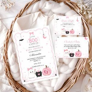 Rosa Little Boo Babyfirande Pappersservett