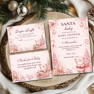 Pinker Pink Santa Blöja Lotteri Tilläggskort