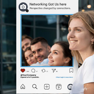 Nätverksinbjudan Mall