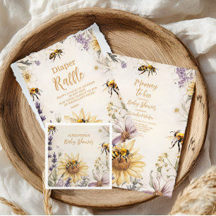 Vintage Mammaledin för att bli Gul Blommig  Barnka Pappersservett
