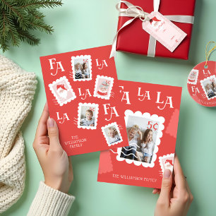 Roligt Fa La julen Sång Script Jultomten Presentpapper