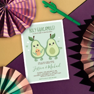 Kawaii Avocado Bokar för Baby Tilläggskort