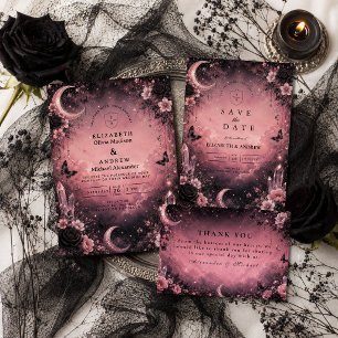 Förtrollad Rosa Goth-Hochs OSA Kort