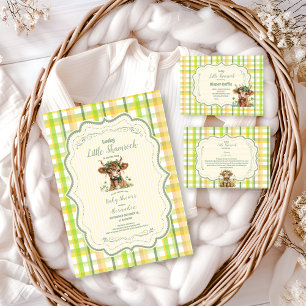 Höglandsjur Lucky Little Shamrock Blöja Lotteri Tilläggskort