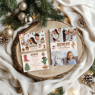 Western jul i Rustic Två-Tonad Mugg