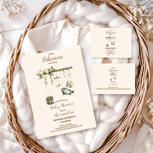 Utomhusfiske efter liten fiskare Bokar i Baby Tilläggskort