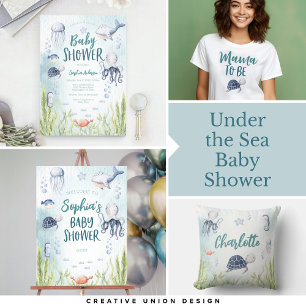 Under havets dagstidning: Raffle Baby Shower Card Tilläggskort