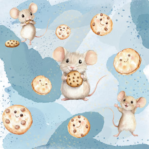 Favorittagg för mus och cookie presentetikett