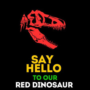 T-Rex dina Party-leveranser Klistermärken