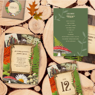 Charming Rustic Woodland Natature Inspired Photo Bordsnummer