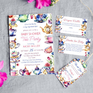 Alice i underlandets babydusch tack för ditt kort