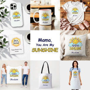 Mamma, du är min solsken   Cute Mors dag Fleecefilt