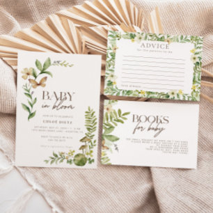 Vild Botaniskt stödkort för små barn Anteckningskort