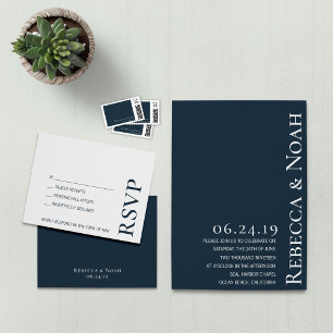 Enkel, minimalistisk Elegant underskattad text Brö Inbjudningar
