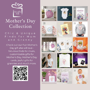 Världens bästa Rosa-Blommigt-ballong för Mamma Mor Kort