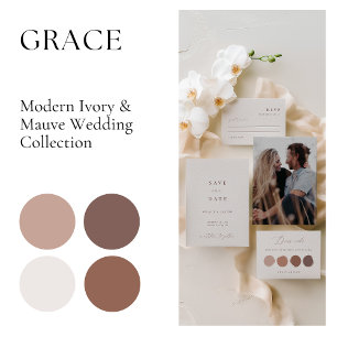 Elegant Eivorianskt minimalistiskt skriptfoto Spara Datumet