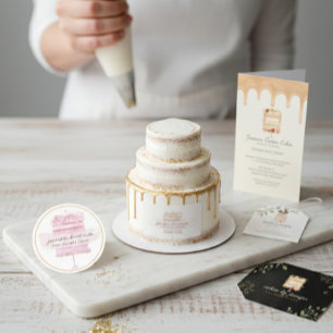 Rosa  Blommigten Bakery-bakgård för kummel i  Elfe Reklamkort