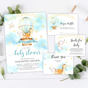 Min önskan till dig Baby Shower-jaktdjur