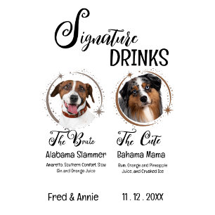 Elegant Anpassa Hund Pet OSA Kort