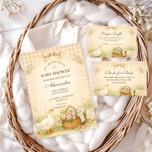 Lekfull Galen i huvet Vår Babyshower Pappersservett