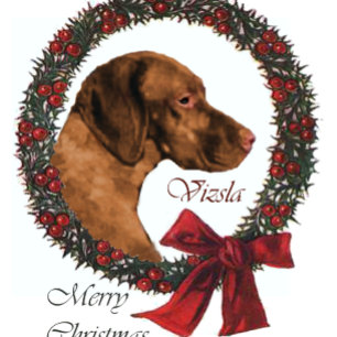 Vizsla julgåvor helgkort