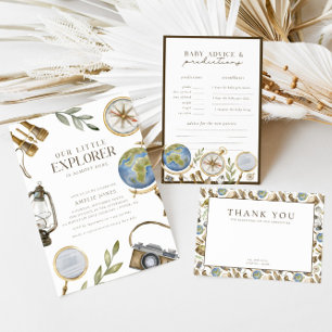 Little Explorer Äventyr Neutralt Tack Kort