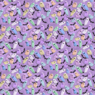 Pastel Ghosties Party Inbjudan Vykort