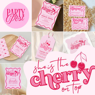 Kortet för ansökningshölje för Cherry Bok för baby Tilläggskort