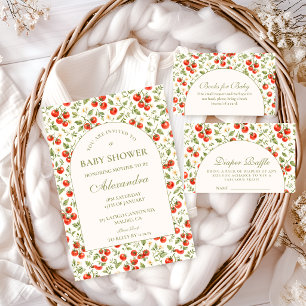Lilla Grodden Botaniska Baby Shower Pappersservett