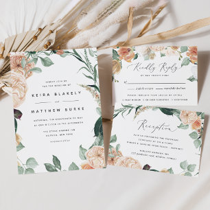 Boho Blooms Modern Blommigt Meal Choal OSA kort