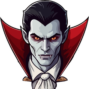 Dracula Vampire Halloween Tee 🎃 👻