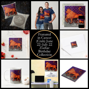 Leo Lejon Zodiac Sign Horoscope Födelsedagsfest T Shirt