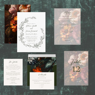 Färgtoningsfärgning, Bröllop Bordsnummer