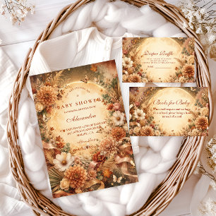 Whimsisk Höst Boho Bebis Shower Pappersservett