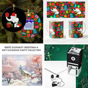 Cute Spot the White Elephant Kalender