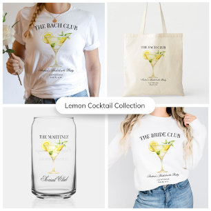 Social Club Lemon Cocktail Bach Resplan och Inbjudningar