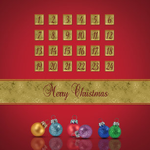 Lägg till kalenderjulprydnader magnet