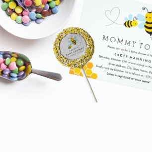 Inbjudan till mamma till Bee Baby Shower