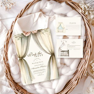 Förbered den senaste babyduschen OSA kort