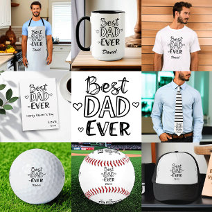 Bästa Pappa någonsin   Doodle Personlig Fars dag Slips