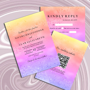 Rainbow Bröllop Colorful trendig kärlek är kärlek  Runt Klistermärke