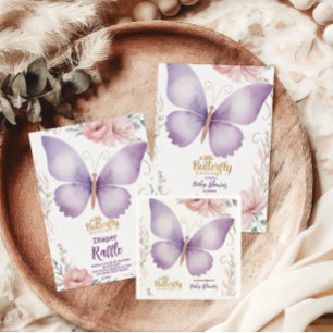 Boho Butterfly Baby Shower Pappersservett
