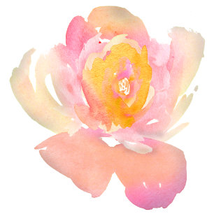 Elegant ram med rosa blommor. Trendig bröllopsdusc Inbjudningar