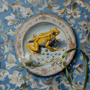 Frog - Viktat gratulationskort Kort