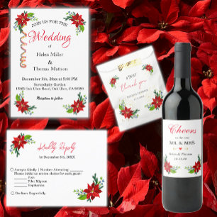 Poinsettia bouquet Budens mamma Knapp